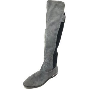 Calvin Klein Priya Over the Knee Boots Sz 10 Gray